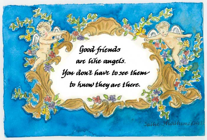 Good Friends are Like. Next card: Love Is Patient »